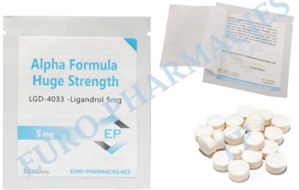 Grouss Stäerkt (Ligandrol LGD4033) 5mg Tablet 50Tabs Euro Pharmacies EU