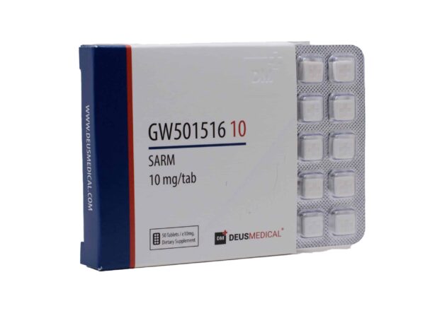 GW501516 10 SARMs 50 Tabletten vun 10 mg DEUS MEDICAL