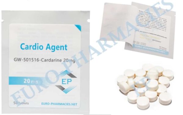 Cardio Agent (Cardarine GW501516) 20mg Pëllen 50 Pëllen Euro Pharmacies EU