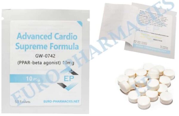 Advanced Cardio (GW 0742) 10mg Tablet 50Tabletten Euro Pharmacies EU