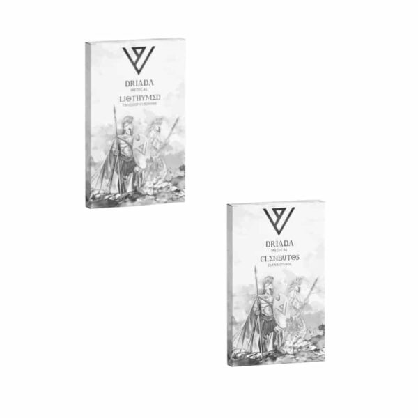 Driada Gewiichtsverloscht Pack fir Fraen: CLENBUTEROL + T3 (8 Wochen)