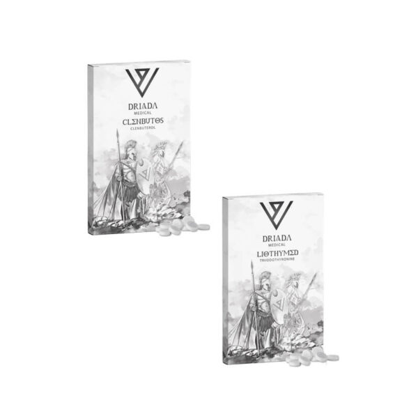 Schredderpackung 8 Wochen Clenbuterol Cytomel Driada