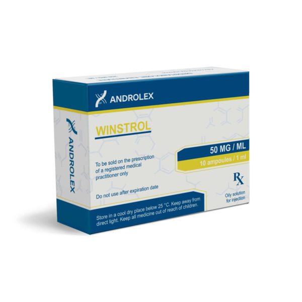 Androlex Amole Box Winstrol Stanozolol Injektioun